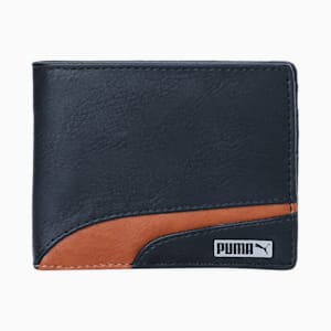PUMA Stylized Unisex Wallet, Puma Black