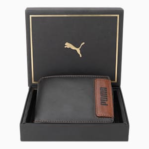 PUMA Panel Unisex Wallet, Puma Black, extralarge-IND