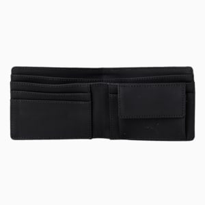 PUMA x one8 Stylised Unisex Wallet, Puma Black, extralarge-IND