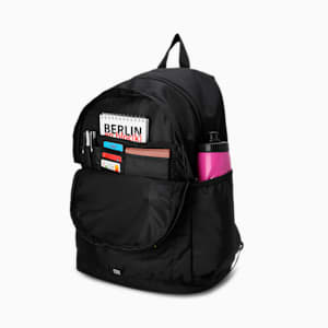 PUMA School Unisex Backpack, Puma Black, extralarge-IND