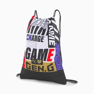 GEN.G Drawstring Bag, Puma Black