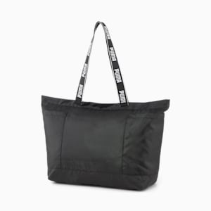 ウィメンズ コア ベース ラージ ショッパー バッグ 18.5L, PUMA Black
