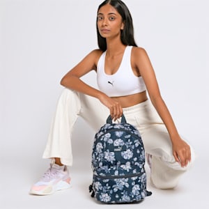 Core Pop Women's Backpack, Dark Night-floral AOP