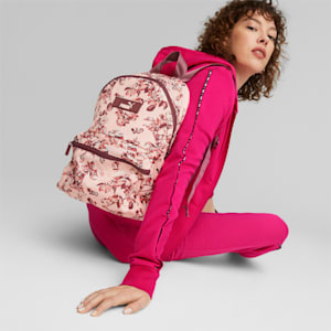 Core Pop Women's Backpack, Rose Dust-floral AOP