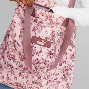 Core Pop Shopper Bag, Rose Dust-floral AOP