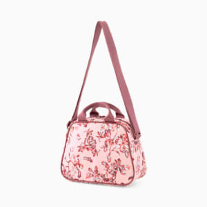 Core Pop Boxy Cross Body Bag, Rose Dust-floral AOP