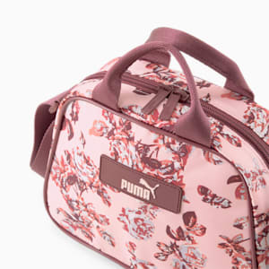 Core Pop Boxy Cross Body Bag, Rose Dust-floral AOP