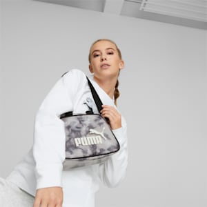 ウィメンズ コア トランスペアレント ボクシー クロスボディバッグ 3L, PUMA Black-Cloud AOP