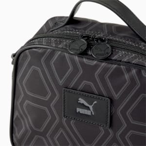 Classics Archive Boxy Cross Body Bag, PUMA Black-AOP