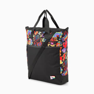Bolsa tote de compras Downtown Pride para mujer, PUMA Black