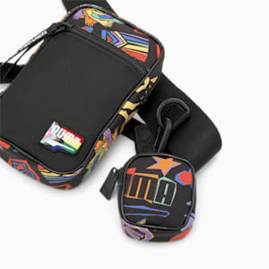 DOWNTOWN Pride Multipouch Women's Bag, PUMA Black