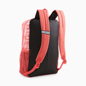Beta Unisex Backpack, Electric Blush-Logo Pixel AOP, extralarge-IND