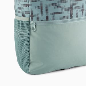 Beta Unisex Backpack, Eucalyptus-Logo Pixel AOP, extralarge-IND
