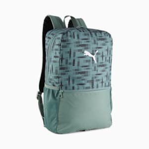 Beta Unisex Backpack, Eucalyptus-Logo Pixel AOP, extralarge-IND
