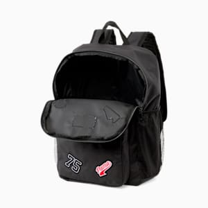 Patch Unisex Backpack, PUMA Black, extralarge-IND