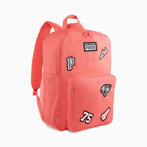 Patch Unisex Backpack, Electric Blush, extralarge-IND