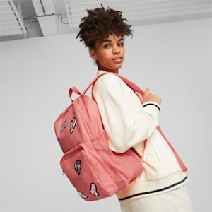 Patch Backpack, Electric Blush, extralarge