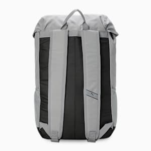 PUMA Style Unisex Backpack, Concrete Gray, extralarge-IND