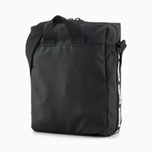 ユニセックス EVOESS ポータブル ショルダーバッグ 4L, PUMA Black, extralarge-JPN