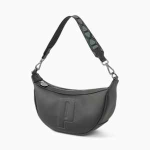 PUMA Sense Mini Hobo Bag, PUMA Black, extralarge-GBR