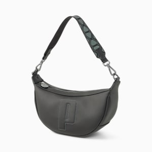 Puma Luxe Sport Boxy Waist Bag, Light Sand/AOP