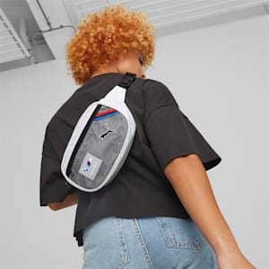 BMW M Motorsport Unisex Waist Bag, PUMA White