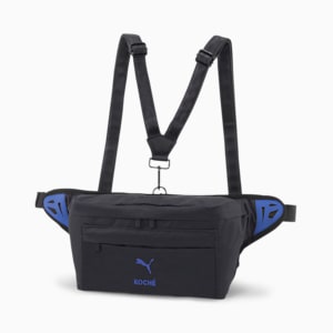 PUMA x KOCHÉ Covert Waist Bag, PUMA Black, extralarge