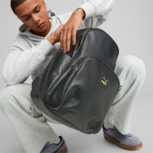 Classics LV8 PU Unisex Backpack, PUMA Black
