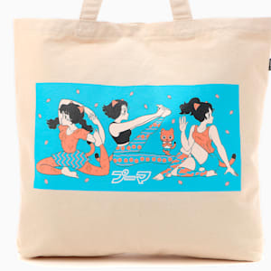 ユニセックス サンレモ グラフィック トートバッグ 20L, Birch-Graphic 1, extralarge-JPN