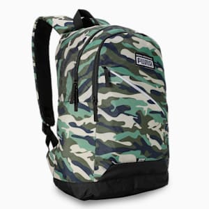 Graphic School Backpack, Dusty Green-Granola-camo, extralarge-IND