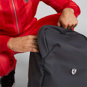 Scuderia Ferrari SPTWR Style Unisex Backpack, PUMA Black, extralarge-IND
