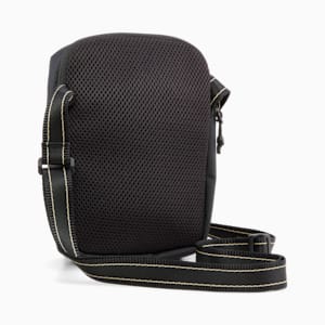 Porsche Legacy Statement Unisex Portable Shoulder Bag, PUMA Black, extralarge-IND