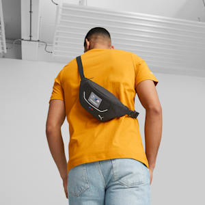 BMW M Motorsport Waist Bag, PUMA Black, extralarge-GBR