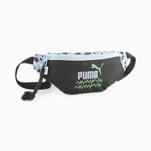 Cangurera Mixmatch para adolescentes, PUMA Black-Sky Blue-AOP, extralarge