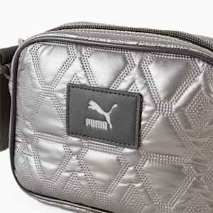 ウィメンズ プライム クラシック アーカイブ クロスボディ バッグ 1.5L, Smokey Gray-Metallic, extralarge-JPN