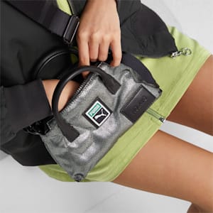 ユニセックス ノーアベレージ ミニグリップ バッグ クリスマス 3L, Puma Silver-PUMA Black, extralarge-JPN