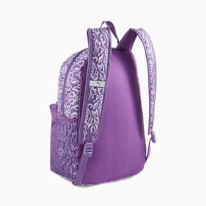 PUMA Phase Printed Backpack, Purple Pop-Oriental AOP, extralarge-IND