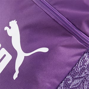 PUMA Phase Printed Backpack, Purple Pop-Oriental AOP, extralarge-IND