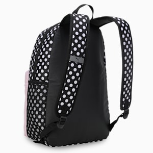PUMA Phase Printed Backpack, PUMA Black-Polka Dot AOP, extralarge-IND
