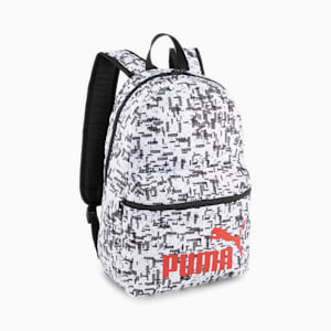 Sac à dos imprimé PUMA Phase, PUMA Black-B&W AOP, extralarge