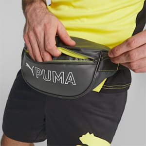 ユニセックス トレーニング プーマ フィット ウエストバッグ 2L, PUMA Black-Yellow Burst, extralarge-JPN
