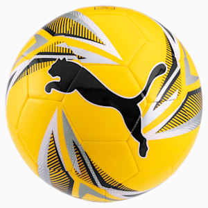 Big Cat Soccer Ball, ULTRA YELLOW-Puma Black-Puma Silver-Puma White