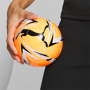 Mini balón de fútbol KA gato grande, Neon Citrus-Puma Black, extralarge
