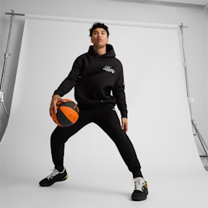 Ballon de basketball d’intérieur, Mandarin Orange-Puma Black, extralarge