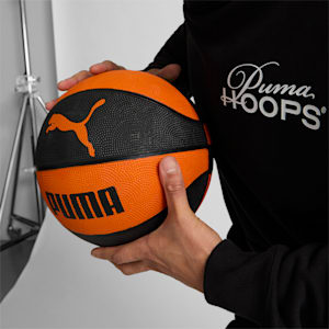 Indoor Basketball, Mandarin Orange-Puma Black, extralarge
