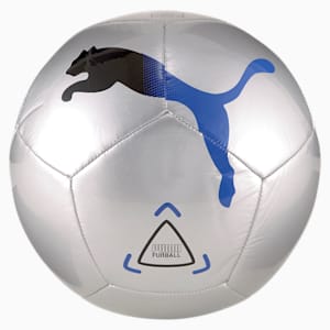 Ballon icône, Argent métallisé-Bleu incroyable-Noir Puma