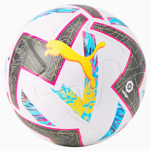 ユニセックス ORBITA ラ・リーガ LALIGA 1 ACCELERATE FIFA プロ サッカーボール, Puma White-Beetroot Purple-Blue Atoll