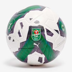 Orbita 1 Carabao Cup FIFA Quality Pro Football, Puma White-Amazon Green-Puma Red