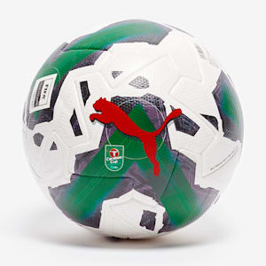 Orbita 1 Carabao Cup FIFA Quality Pro Football, Puma White-Amazon Green-Puma Red