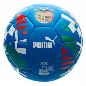 fbtlCore Fan Ball, Team Power Blue-Bright Green-Puma White-Poinsettia, extralarge